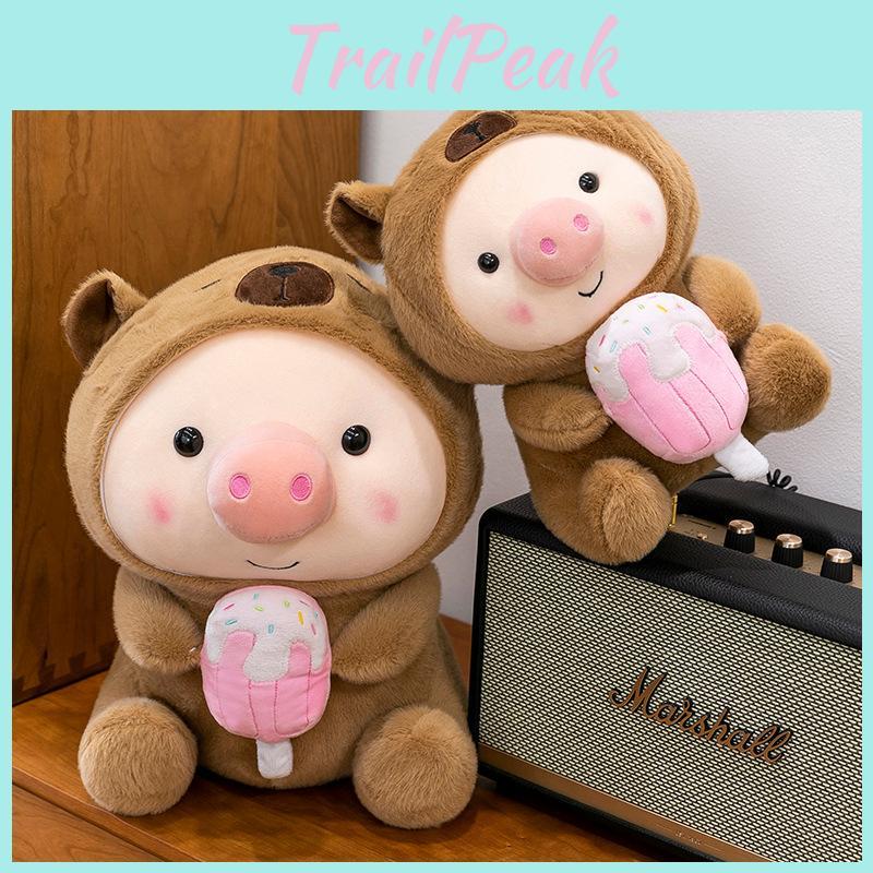 Plush Pig Toy With Capybara Transformation For Children Sleep Cushion And Gift