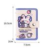 New PU Business Card Holder Anti Thief Cartoon Bear Coin Pouch Wallets Bag Student