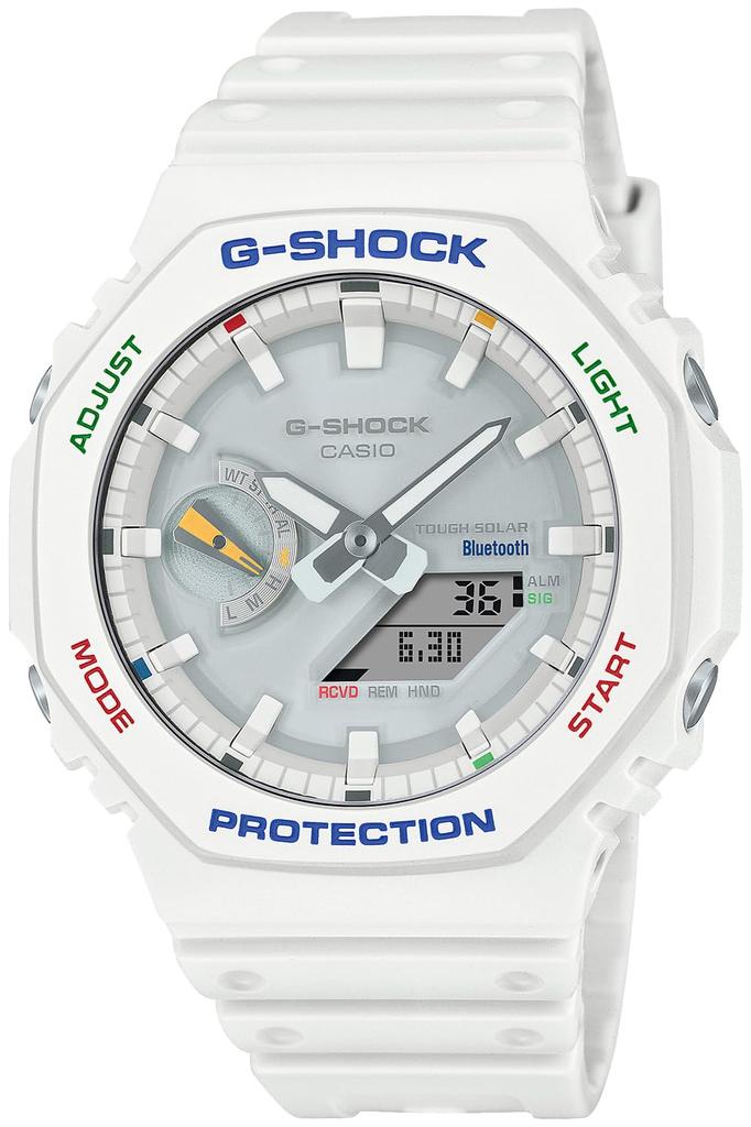 Casio White Watch G-Shock GA-B2100FC-7AJF Men's