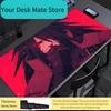 Office Mouse Pad Naruto Madara Uchiha Anime Gaming Accessories Large Carpet Gamer Computer Keyboard Pad Rubber Desk Mat Mausepad