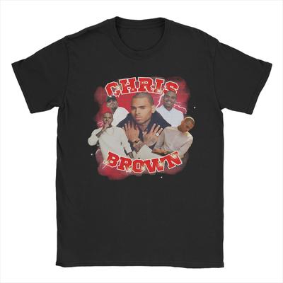 Heren Rapper Chris Brown Breezy Bowl XX Tour T-shirts Pure Katoenen Kleding Geweldig Korte Mouw Ronde Hals T-shirt Cadeau T-shirts