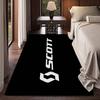 S-ScottS Bike Logo Floor Mat Retro Multiple Choice Living Room Kitchen Rug Non-Slip Modern Home Decor