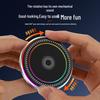 Adjustable LED Magnetic Wireless Car Charger for iPhone 15 Holder