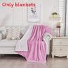 Plush Versatile Blankets With Classic Solid Colors For Home Decor Gifts And