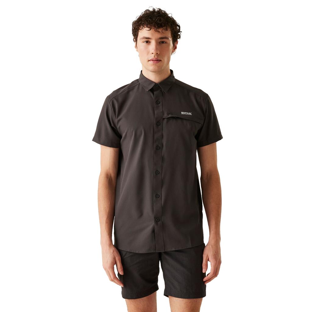 Regatta Mens Packaway Short-Sleeved Travel Shirt