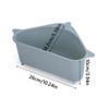 Triangular Sink Drain Basket Portable Sponge Rag Storage Box Gifts Kitchen Sink Trash Boxes