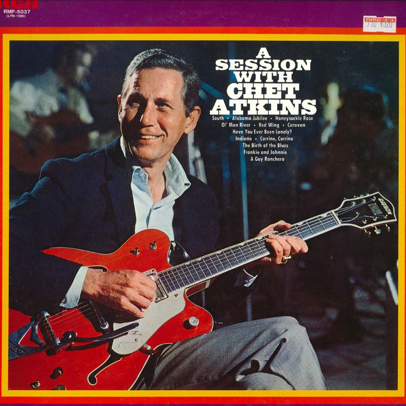 

LP Record CHET ATKINS A Session With Chet Atkins RMP5037 RCA 1978 Japan Obi CountryFolk Used