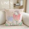 Cute Bokko Hedgehog Cushion Cover Pillowcase Set Pcs x x Breathable Washable Sofa Cushion Cover