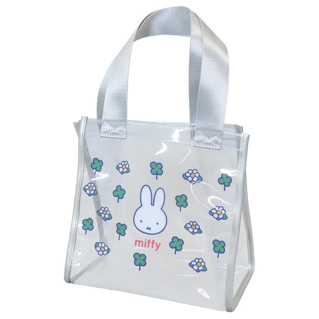 Marimo Craft Miffy Клевер Серия Pop ПВХ Сумка-тоут, Миффи, Прибл.. Ш210 x В210 x Г125 мм (DBM-2850)