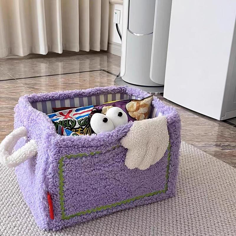 Coș de depozitare rufe Coș de depozitare decorativ Accesoriu birou Coș de depozitare pentru living Coș drăguț organizator dulap Cutie pentru jucării