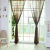 2 Panel Kitchen Curtain Sheer Door Window Voile Drape - 200x270cm