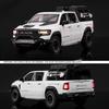 Dodge Hennessey Mammoth 1000 TRX Off-Road Pickup Truck Simulation Diecast & Toy Vehicles Sounds & Light Pull Back Car 1:32 Alloy Model