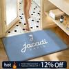 Soft Absorbent Non-Slip Rug Brand Logo Jacadi Floor Mat Home Decor Doormat Bedroom Floor Mat Shower Carpet