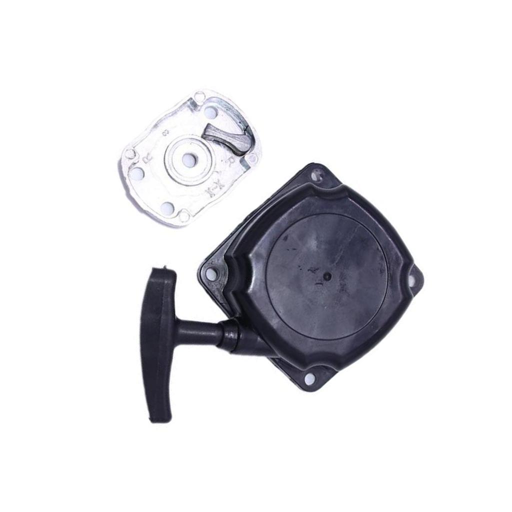 מתנע רתיעה אוניברסלי למנועי 43CC 49CC 52CC מבנה עמיד מ-ABS ניילון התקנה קלה מרווחי חורים 67 מ"מ