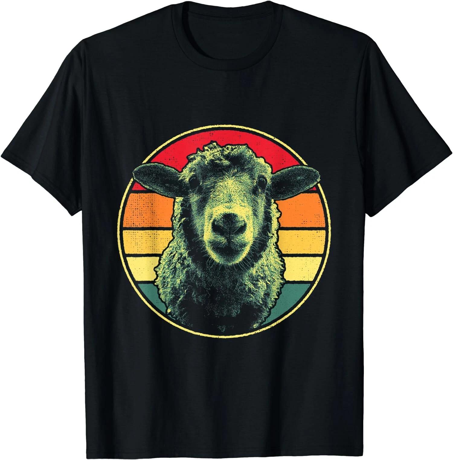 Vintage Sheep Design, Sheep Lovers, Great Gift Idea T-Shirt XXL