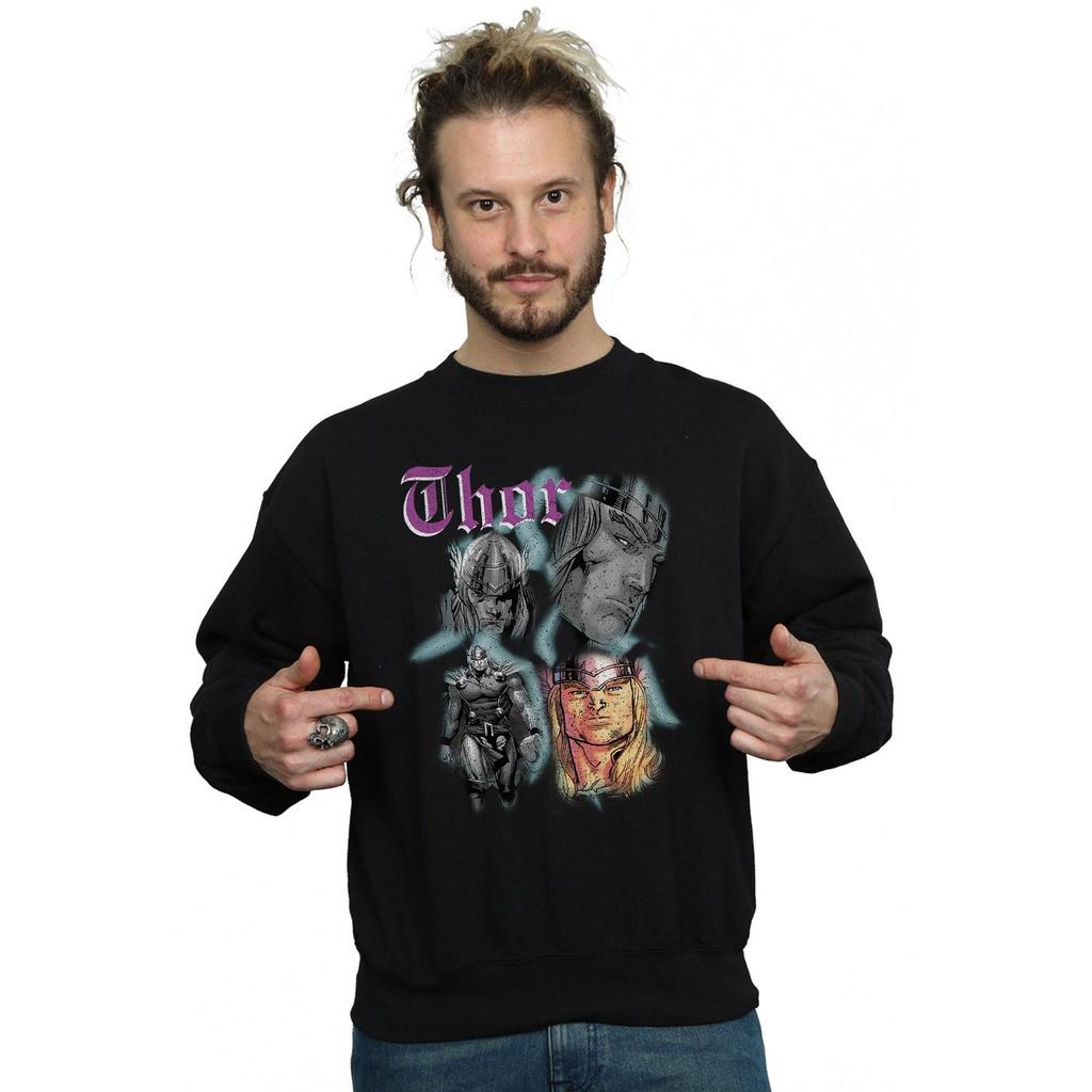 Marvel Mens Thor Homage Sweatshirt