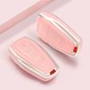 Soft TPU Car Key Case Fob Protector for Geely Coolray X6 X7 EX7 2024 Geometry C Emgrand UV GT GC9 Starray Accessories Keychain