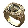 Eagle Ring Men's Engraved Badge Retro Seal Fashion Versatile Ring