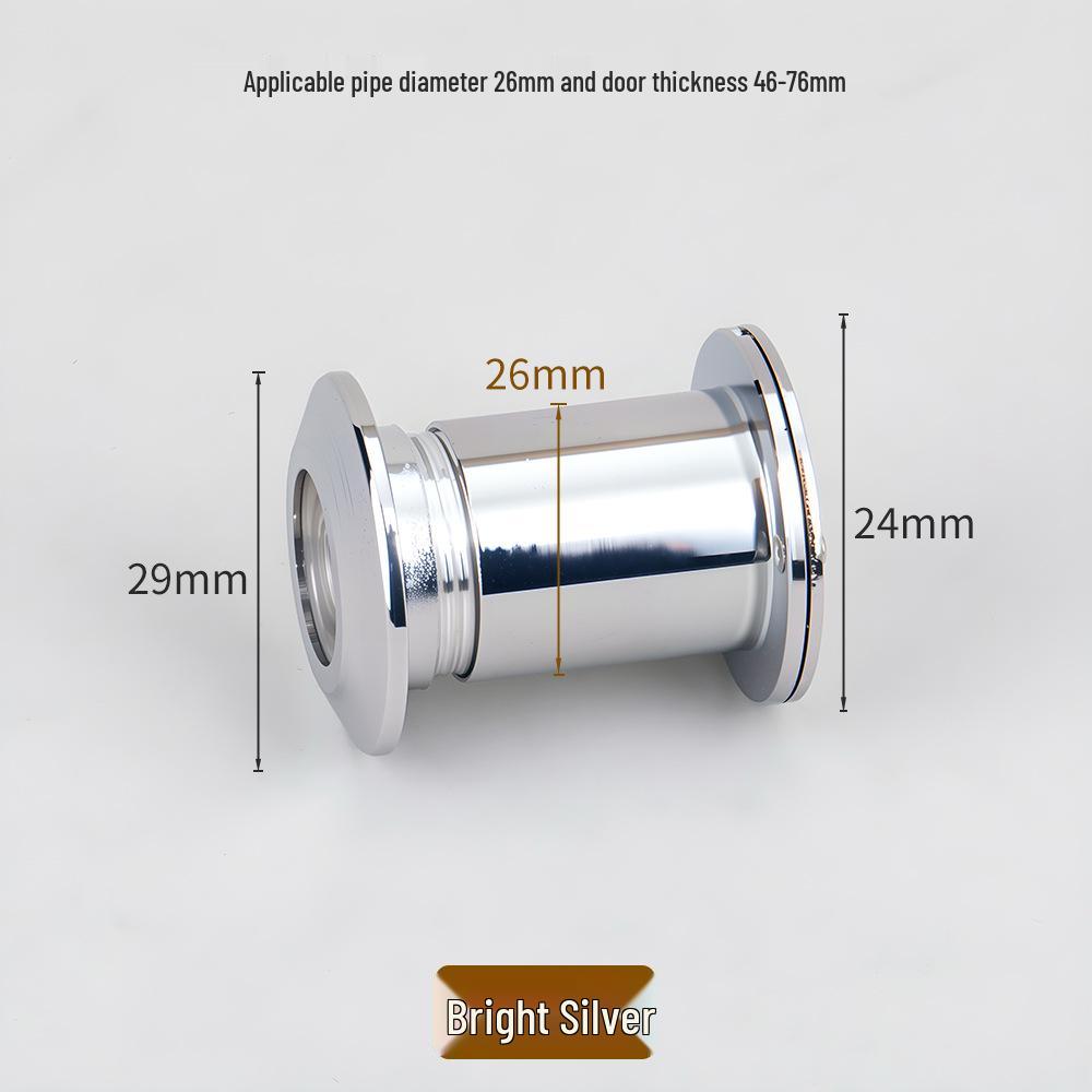 Zinc Alloy Anti-Pry HD Glass Door Peephole for Home Security
