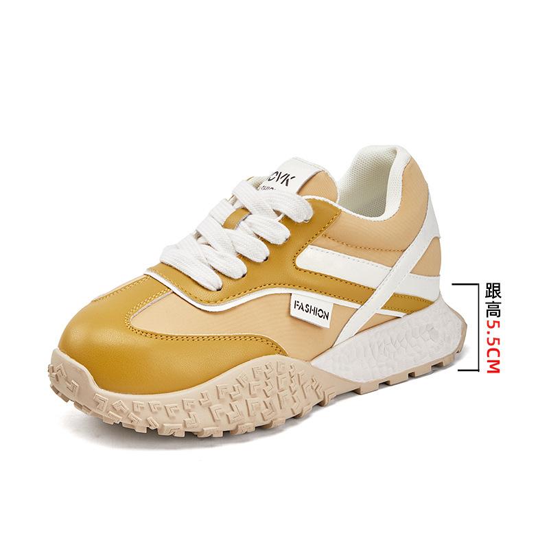 

2025 spring new platform German training shoes women s ballet Forrest Gump shoes leather dad shoes women s shoes trendy sports and leisure shoes 40