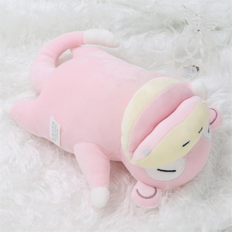 Kawaii Pokemon Sleep Cubone Slowpoke Chikorita Psyduck Lucario Piplup Perne de pluș Jucării Lapras Furret Dragonair Mew Peluche Papusa