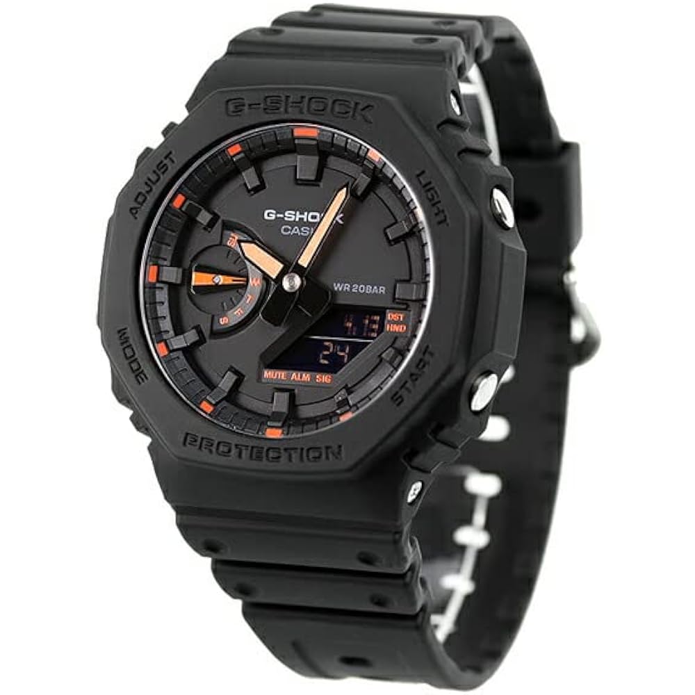 [Casio] CASIO G-SHOCK Analog Digital 2100 Series Black Quartz Men s Watch GA-2100-1A4DR [Parallel...