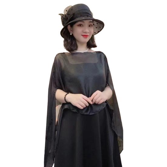 Summer Shawl V-Neck Buttons Placket Lightweight Sun Protection Versatile Beach Shawl Solid Color Vacation Sunscreen Shawl