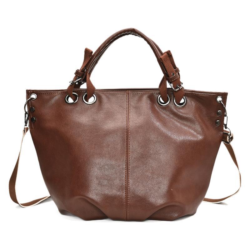 Retro Fashion Large-capacity Tote Bag Women's 2025 Autumn and Winter New Simple Shoulder Bag High-end Underarm Bag