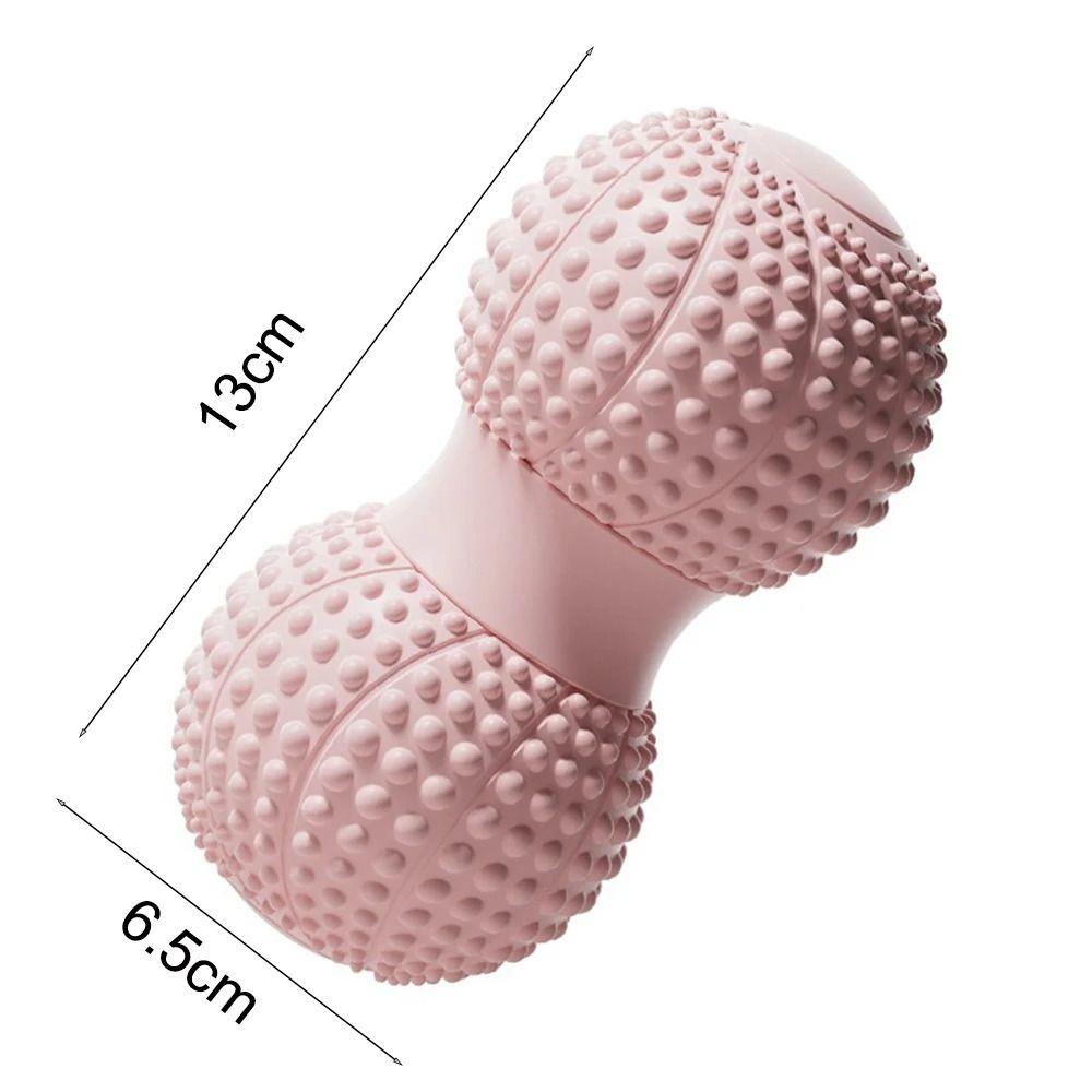 TPE Massage Ball Dual Balls Design Yoga Ball Double Peanut Ball  Muscle Relief