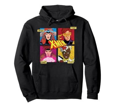 Marvel Studios X-Men '97 Jean, Cyclops, Gambit, and Storm Logo Hoodie