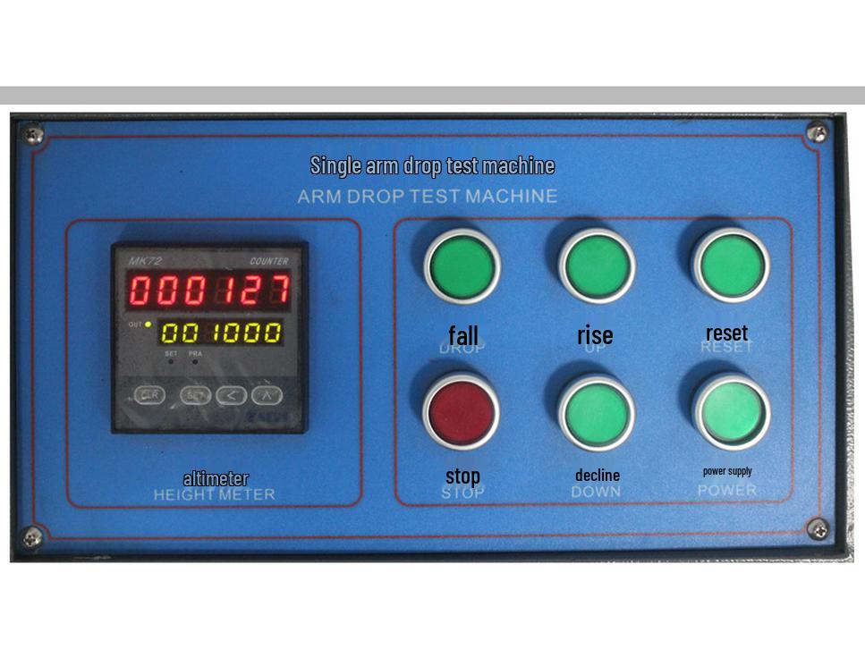 Single-Arm Double-Wing Packaging Drop Tester for Free Fall and Impact Testing On Box Edges, Corners, and Faces