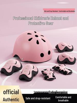 Children's Roller Skating & Bicycle Protective Gear Set: Helmet, Knee, Elbow & Hip Pads