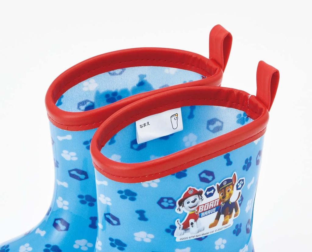 Skater Rain Boots for Paw Patrol 23 with Reflective Children, Design, Size, Tape, 18cm, RIBT18-A