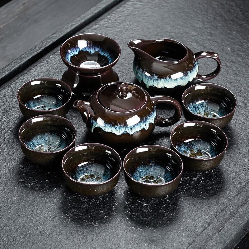 TingLe Ceramic Kung Fu Tea Set (YD1470)