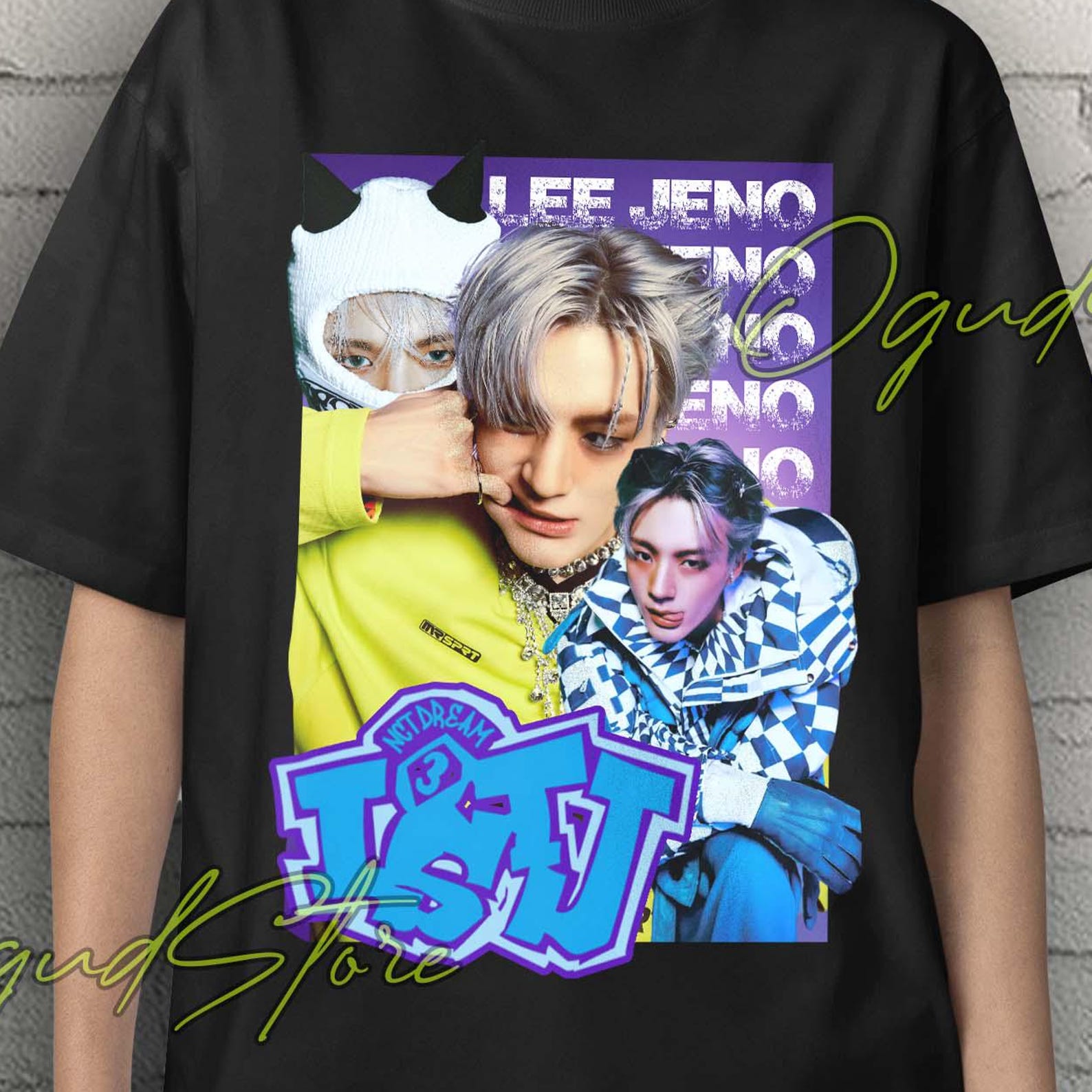 Lee Jeno Shirt, NCT Dream Kpop Tee, Korean Idol Fan Gift, Jeno Aesthetic Graphic T-Shirt S