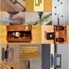 10PCS Heavy Duty Non Mortise Hinges 2''x0.91'', Rustproof Cabinet Hinges w/Screws for Furniture Door Wardrobe (Easy Install)