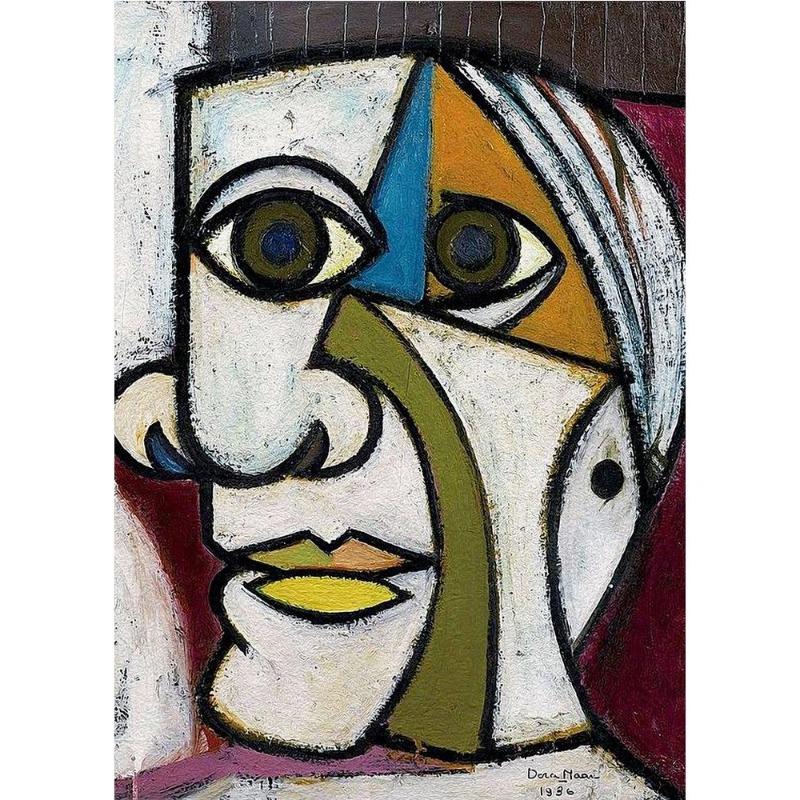 Abstrakte Kunst Pablo Picasso, klassisches Kunstwerk, Poster, Leinwand, Gemälde, Vintage-Wandkunst für das moderne Museum, Galerien,