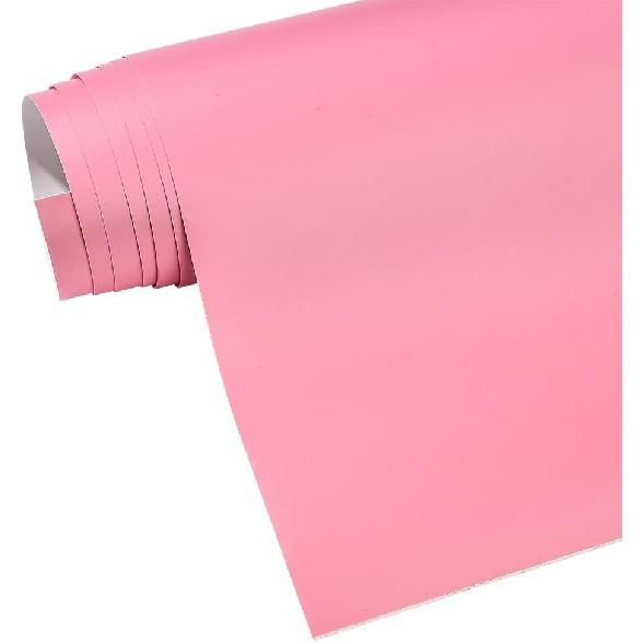 

XhuangTech Matte Pink Vinyl Wrap - 1FTx5FT Bubble-Free Air Release Car Wrap Film Roll for Auto Interior & Exterior, DIY Self-Adhesive Decal Sticker 8 x60 (0.65FTx5FT)