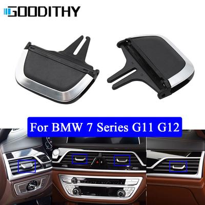 Front Rear AC Air Vent Grille Slider Tab Clip Repair Kit Replacement For BMW 7 Series G11 G12 730Li 740Li 750Li M760Li