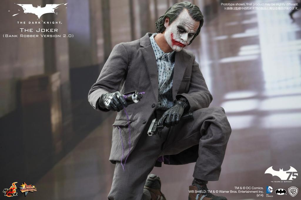 [Toy Sapiens Exclusive] Movie Masterpiece "The Dark Knight" 1/6 Scale Figure Joker (Bank Robber/Version 2.0)