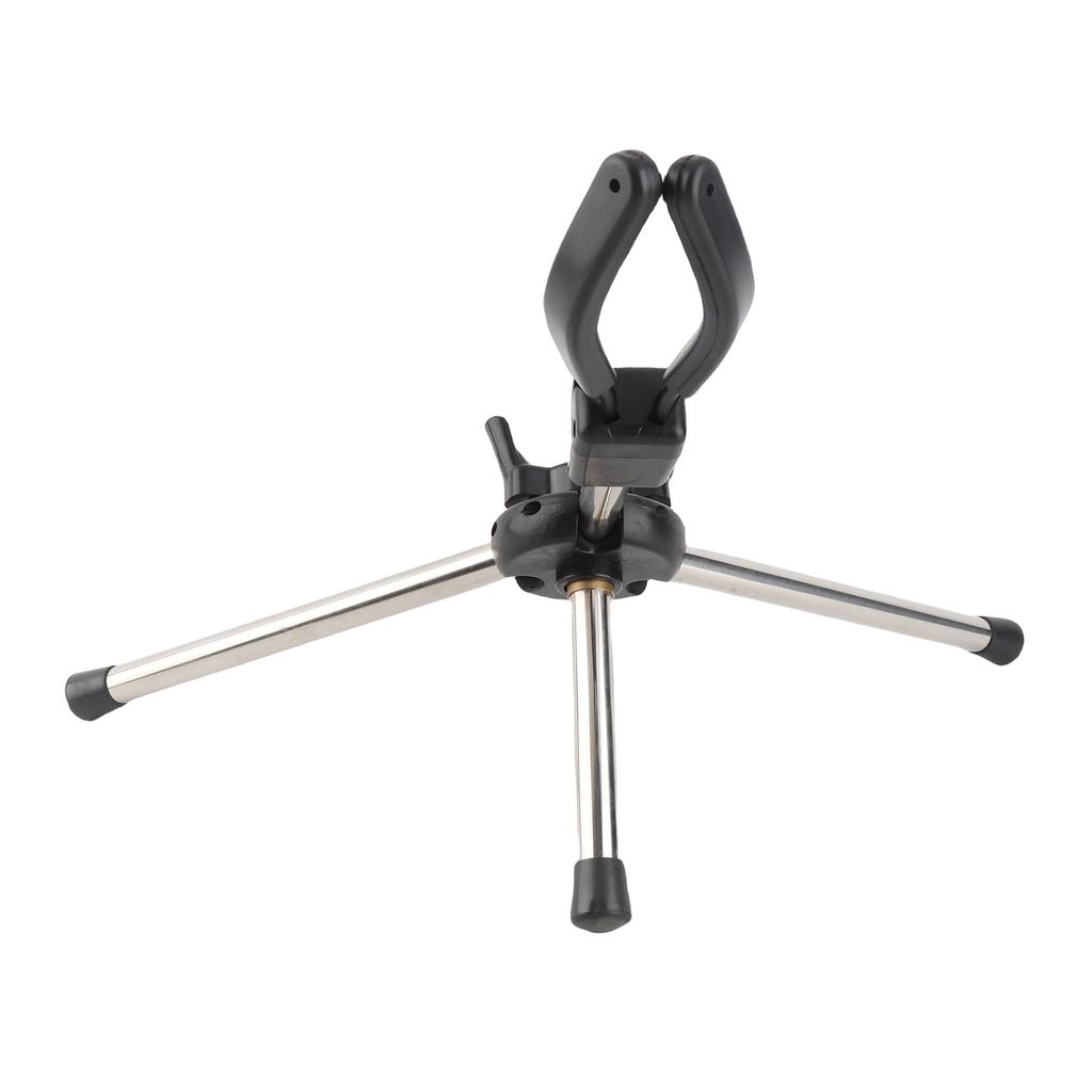 Portable Saxophone Stand Metal Foldable Lightweight Soprano Saxophone Stand