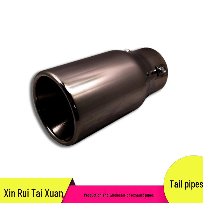 Stainless Steel Titanium Black Exhaust Tailpipe for Prado, Reiz, Camry, RAV4, S6