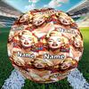 Custom Name Personalized Marilyn Monroe Print Size 5 Soccer Ball Training & Match Football, for Team, Kicking, Gift for Football
