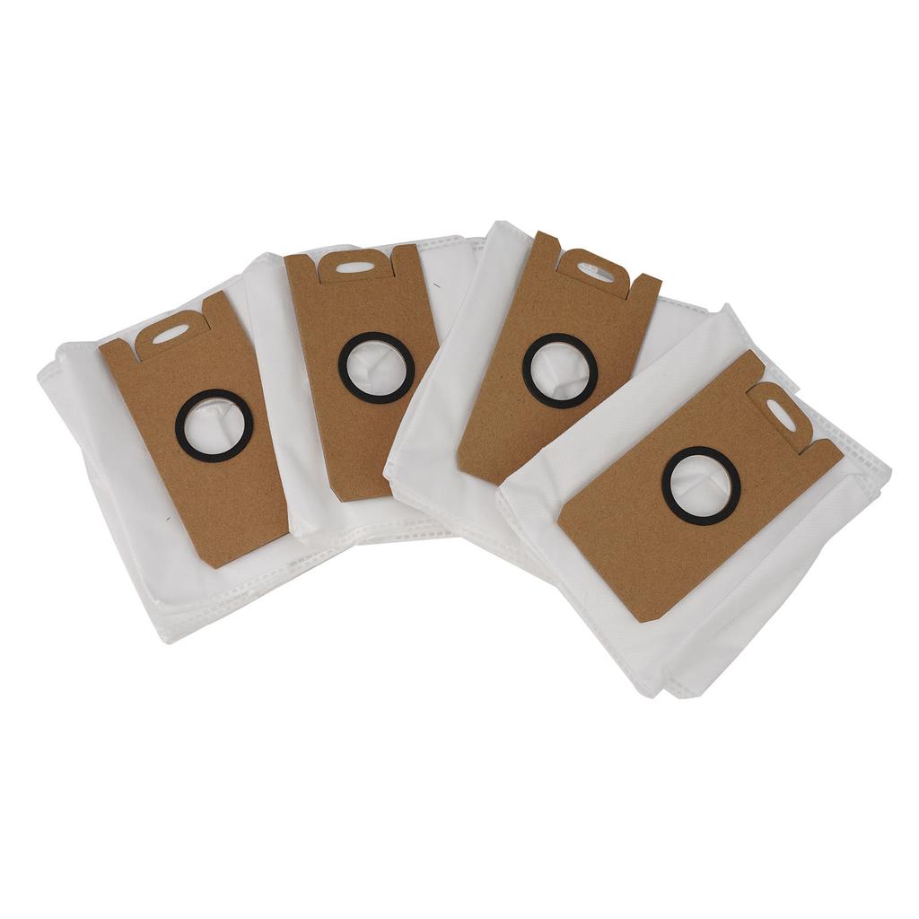 Dust Bag Replacement for Ultenic MC1 Robot Vacuum Cleaner 4 Piece Non-Woven Reusable Bag for Standard Vacuum Maintenance Tasks