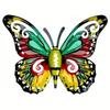 VOFUN-Metal Butterfly Sculptures Butterfly Wall Art Decorations For Garden, Yard Decor