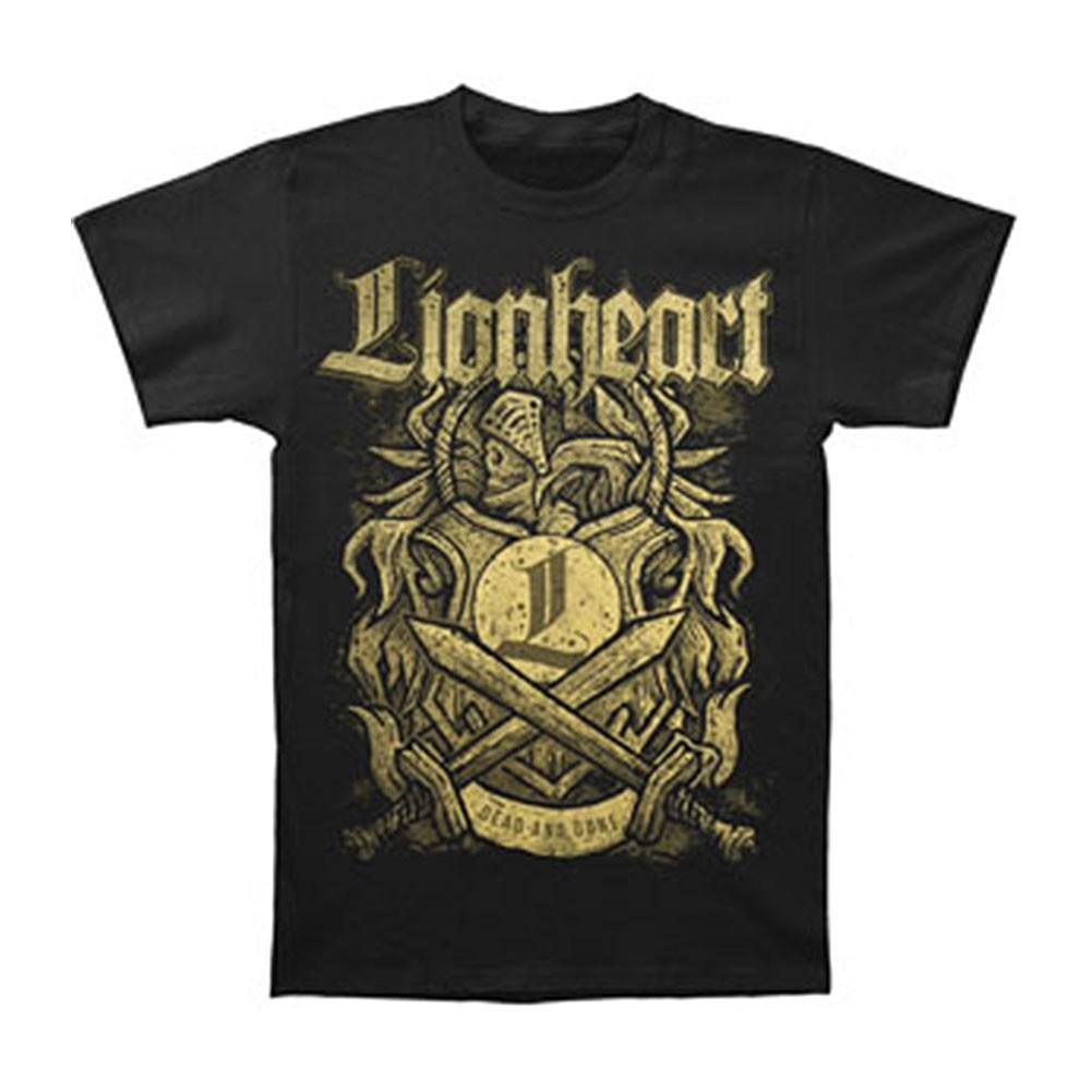 Men s Lionheart Dead and Gone T-Shirt Mens Womens Tees Top Black XL