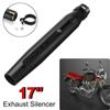 Universeller Motorrad-Auspuffschalldämpfer Retro Vintage Klassisch Galvanisiert Escap Moto für cg125 sr400 cb500 vt500 CM300 500 Cafe