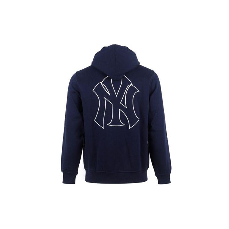New Era SS21 MLB Series New York Yankees Pullover Letter Print Casual Hoodie Long Sleeve Men hoodies Blue 12544769