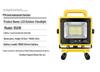 Emergency LED Floodlight for Camping, Night Markets, and Power Outages