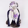 New Rose Silk Scarf 90cm Large Square Scarf Ladies Shawl Fashion Turban